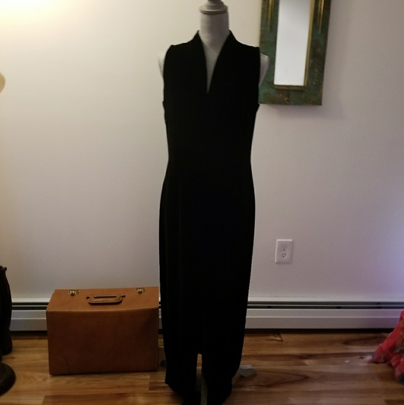 Vintage Black Evening Gown - Picture 4 of 8